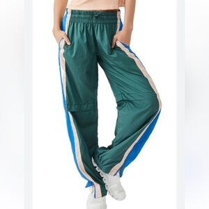 Free People Movement End Zone Track Pant Medium Alpine Trail Athleisure Travel